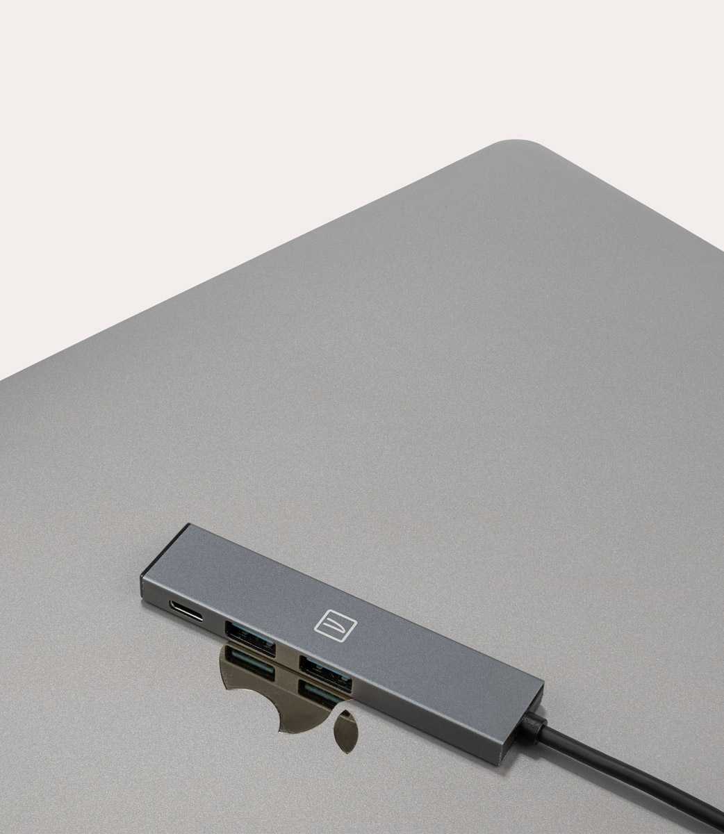 Tucano Hub type-C 3-in-1 con 2 USB 3.0 + 1 USB-C Offerta temporanea