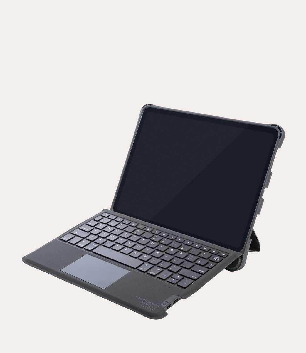 Tucano Custodia per iPad Air 10 9" con tastiera Wireless italiana e trackpad Saldi Di Fabbrica