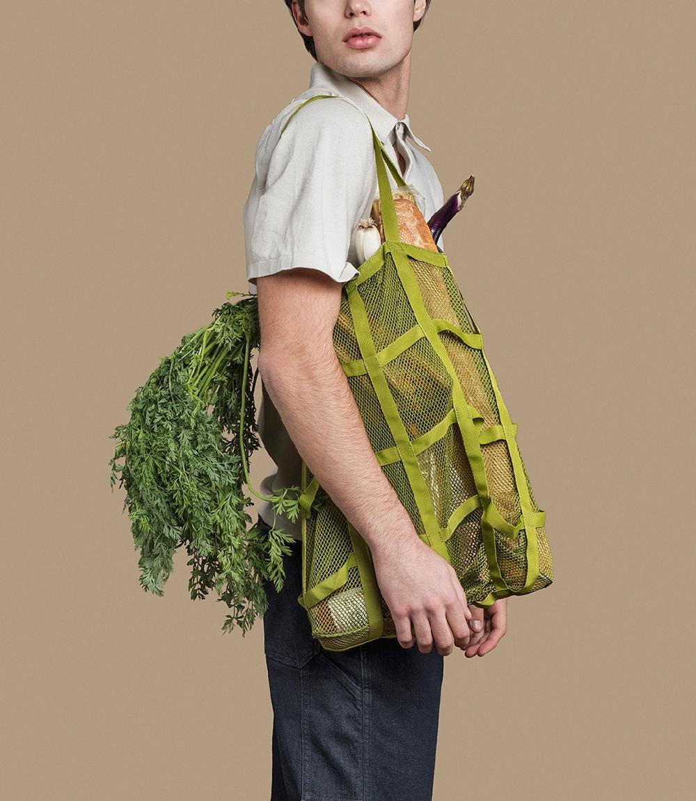 Tucano Borsa shopper pieghevole in rete ottenuta dalla plastica riciclata Enormi risparmi