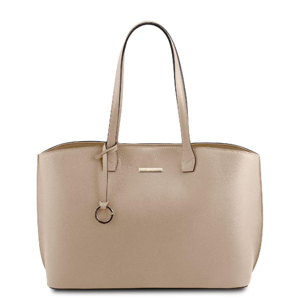 Tuscany Leather Leather Shopping bag Nuovo