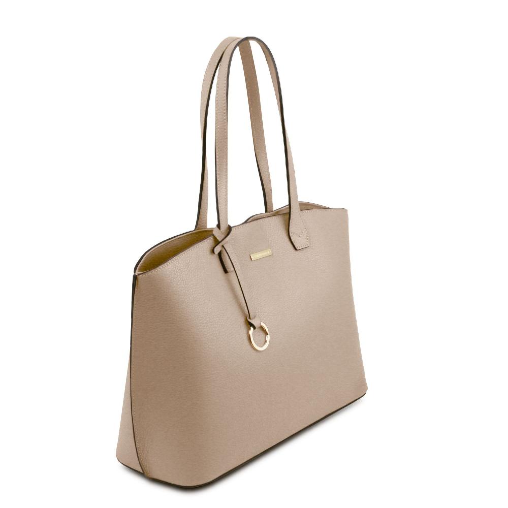 Tuscany Leather Leather Shopping bag Nuovo