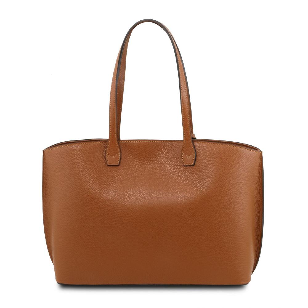 Tuscany Leather Leather Shopping bag Qualità