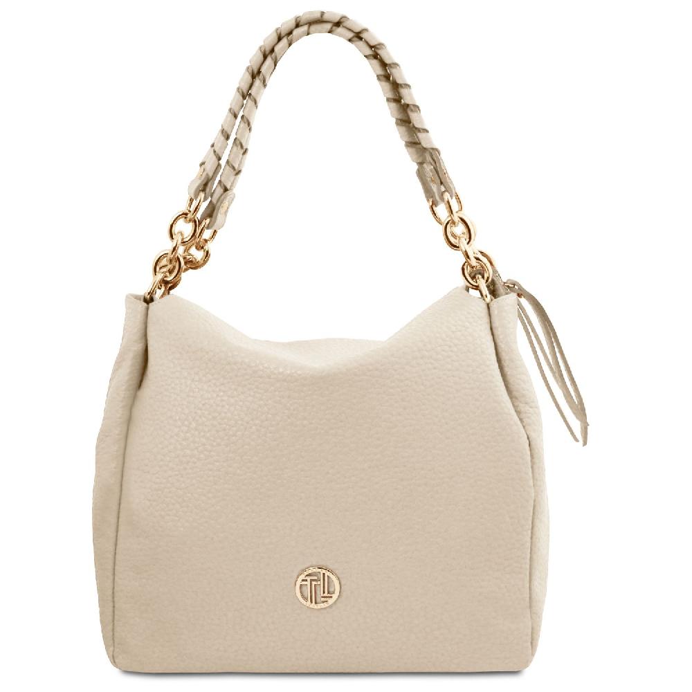 Tuscany Leather Soft Leather Shopping bag Negozi Online