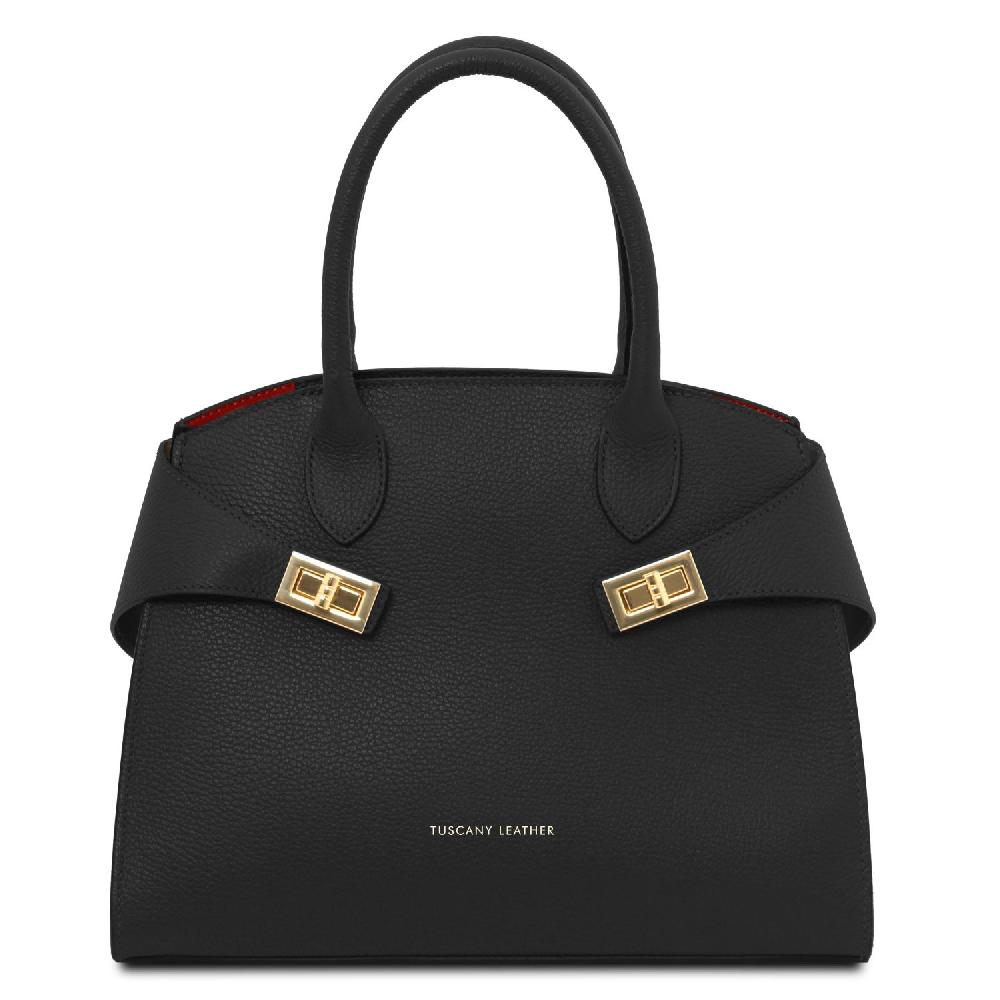 Tuscany Leather Leather Handbag Consegna Veloce