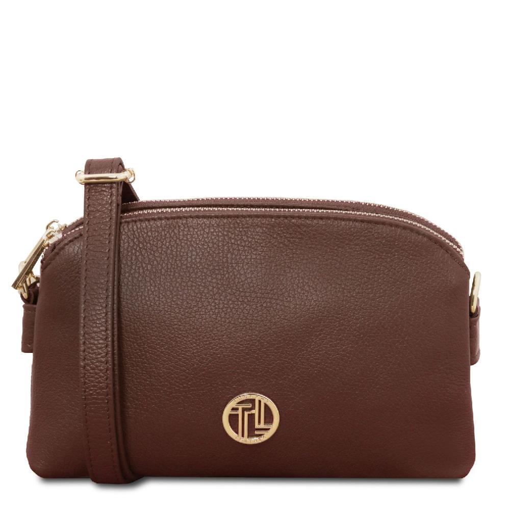Tuscany Leather Umhängetasche aus Weichem Leder Offerte
