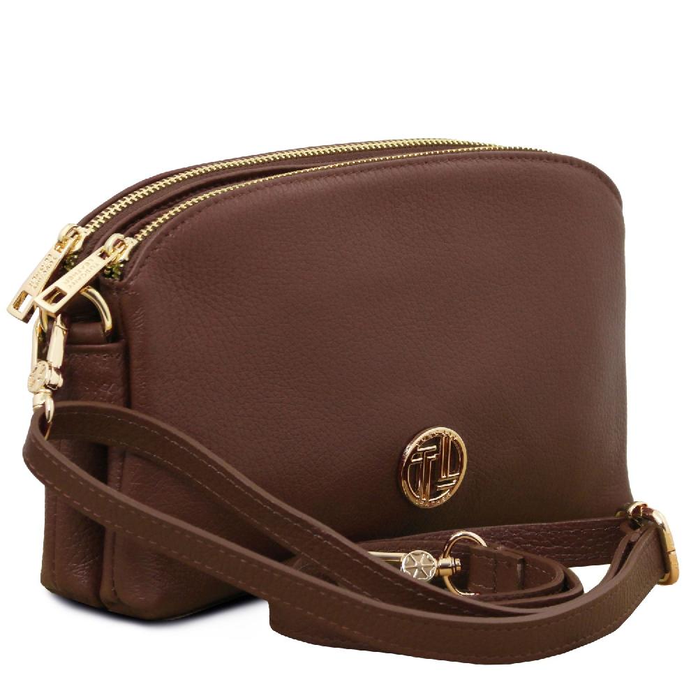 Tuscany Leather Umhängetasche aus Weichem Leder Offerte