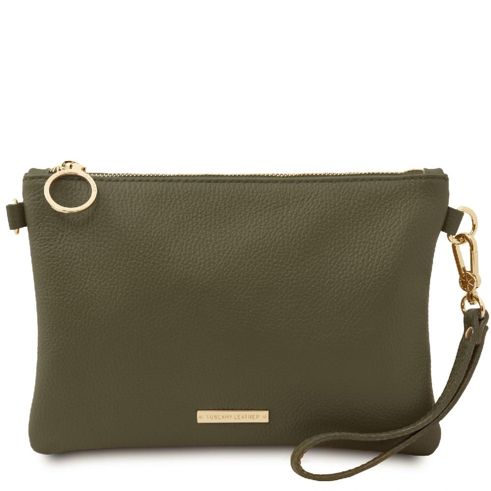 Tuscany Leather Clutch aus Weichem Leder Italia