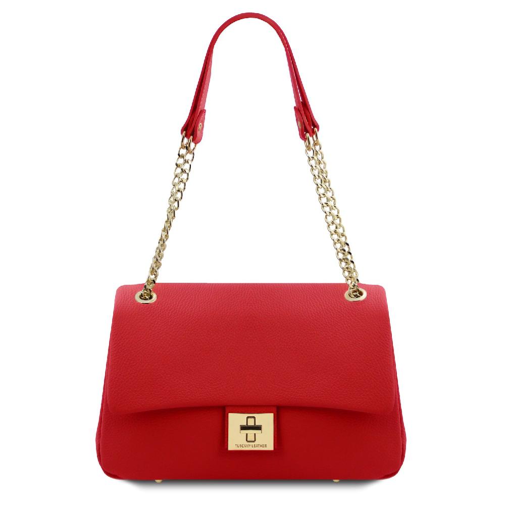 Tuscany Leather Schultertasche aus Weichem Leder Shopping Online