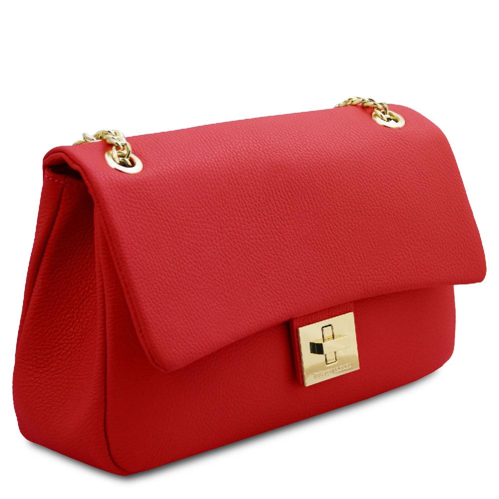 Tuscany Leather Schultertasche aus Weichem Leder Shopping Online