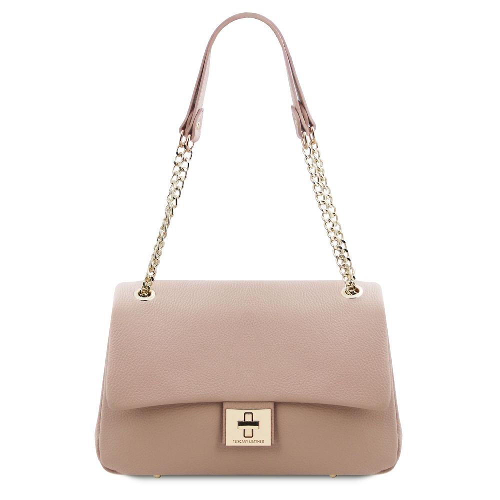 Tuscany Leather Schultertasche aus Weichem Leder Affare Del Giorno