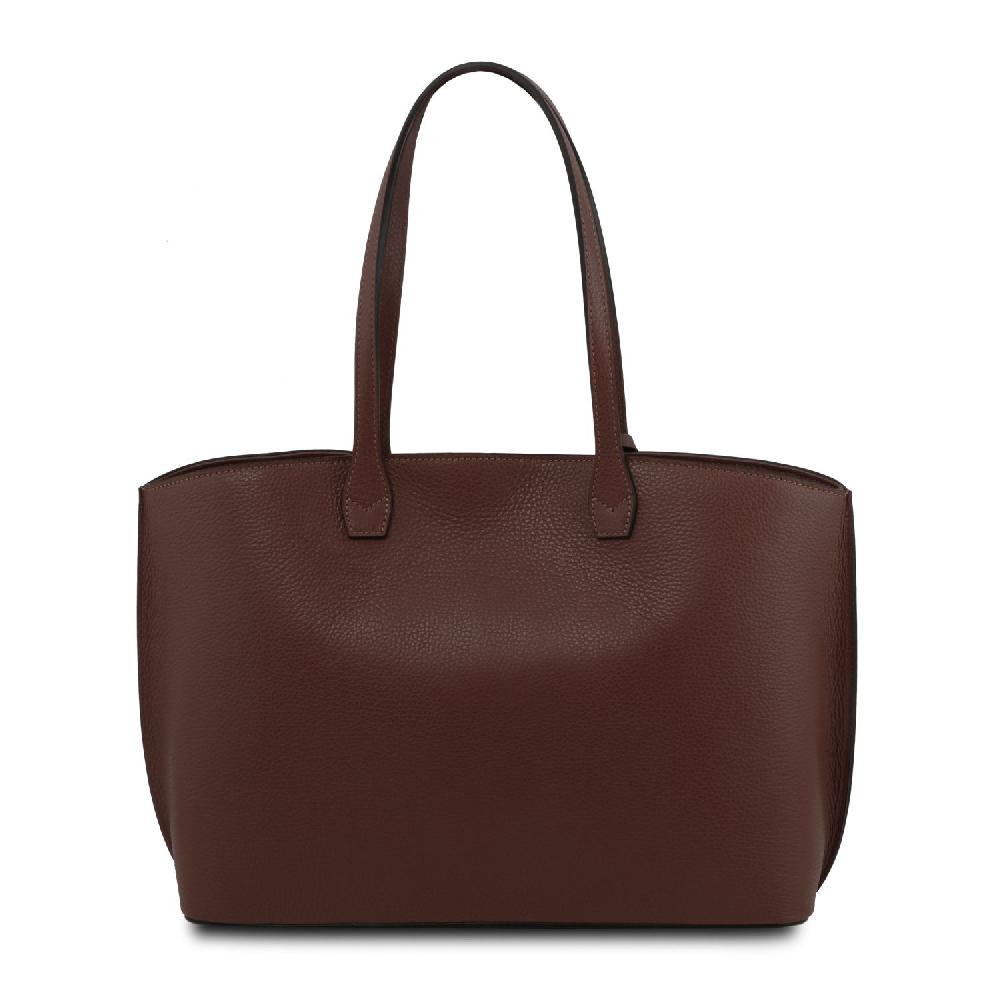 Tuscany Leather Leather Shopping bag Convenienza