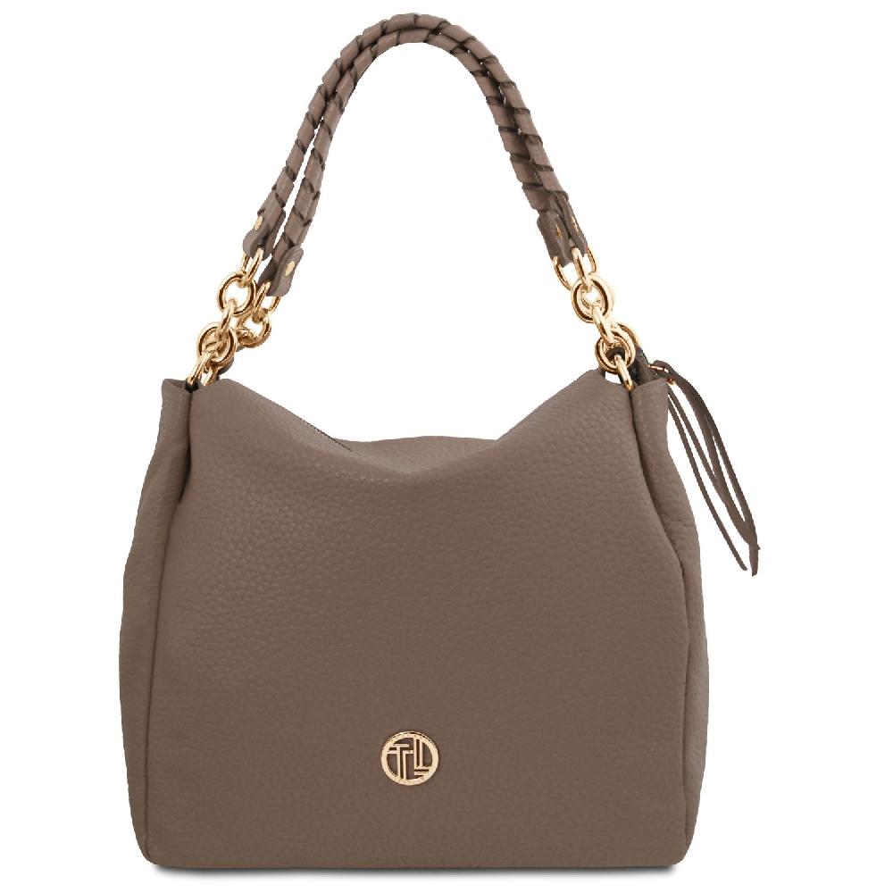 Tuscany Leather Soft Leather Shopping bag Economico
