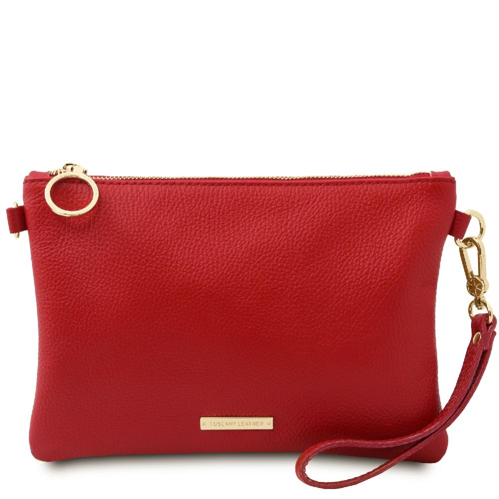 Tuscany Leather Soft Leather Clutch Pezzi Unici