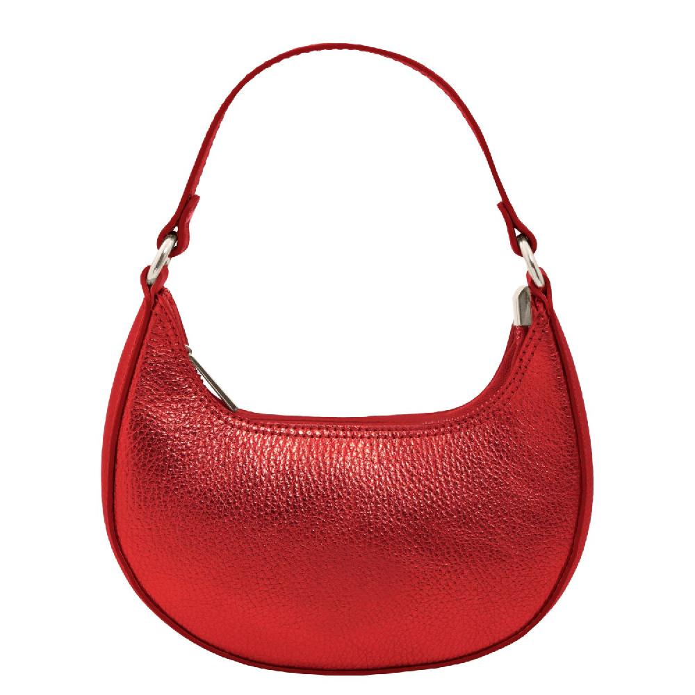 Tuscany Leather Metallic Leather Handbag With Chain Strap Fino Al -60%