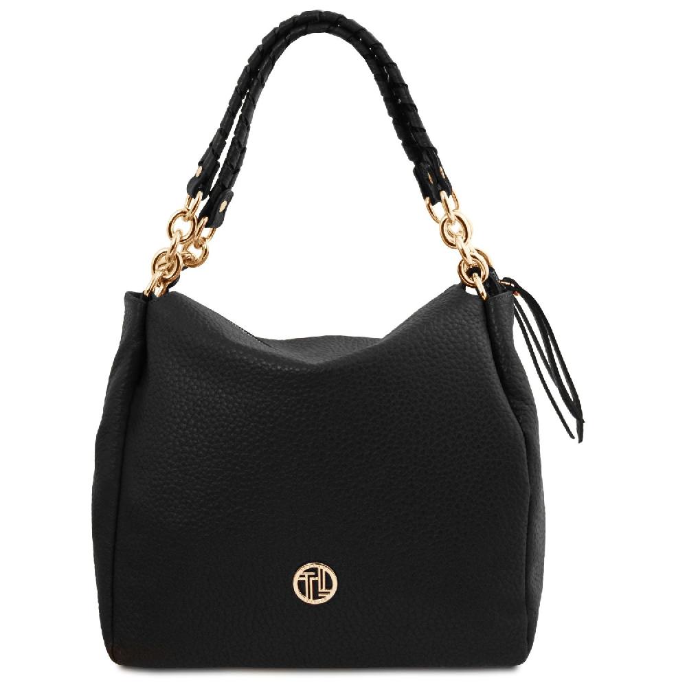 Tuscany Leather Bolso Shopping en Piel Suave Vendita Calda