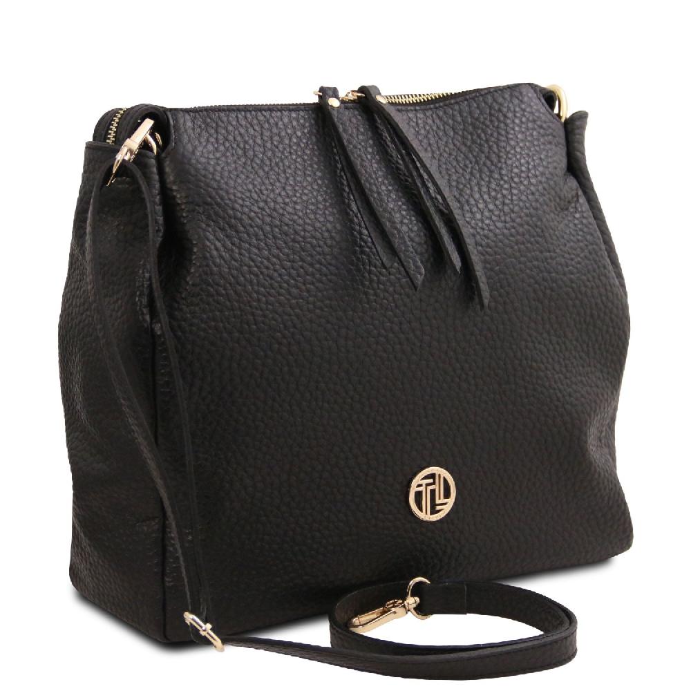 Tuscany Leather Bolso Shopping en Piel Suave Vendita Calda