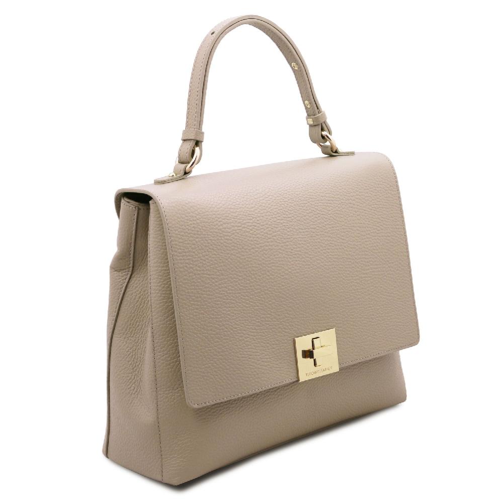Tuscany Leather Borsa a Mano in Pelle Convertibile a Zaino Negozio online di fabbrica