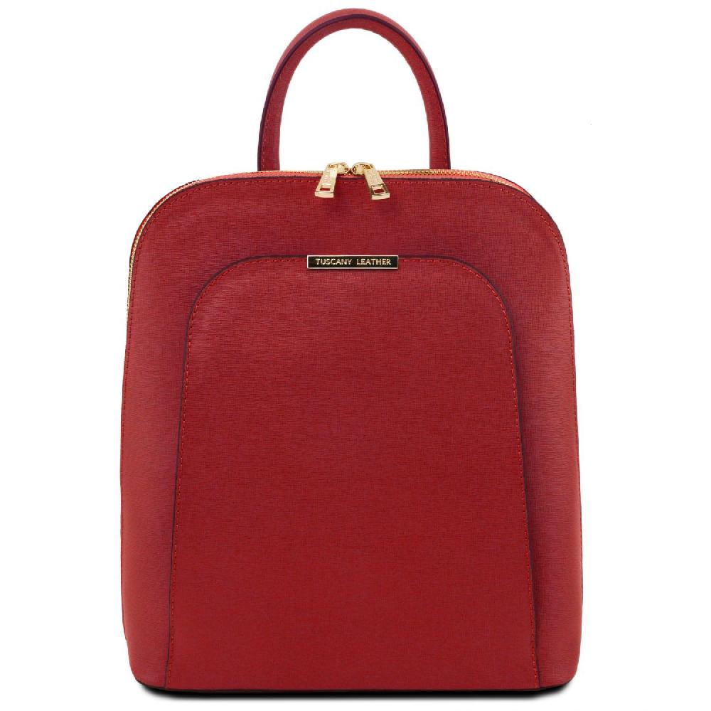 Tuscany Leather Zaino da Donna in Pelle Saffiano Shopping online