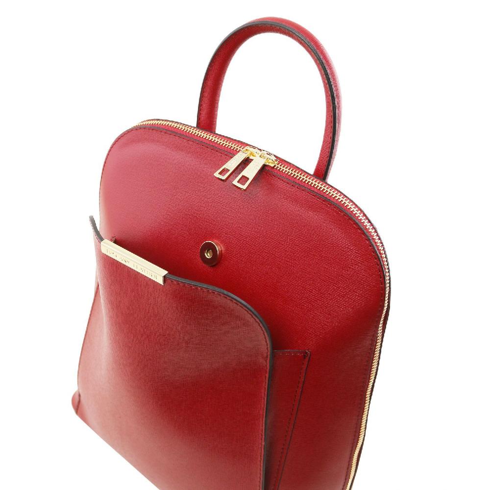 Tuscany Leather Zaino da Donna in Pelle Saffiano Shopping online