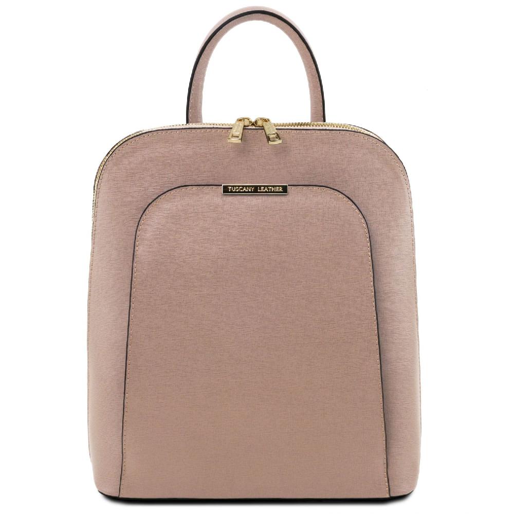 Tuscany Leather Zaino da Donna in Pelle Saffiano Offerta esclusiva