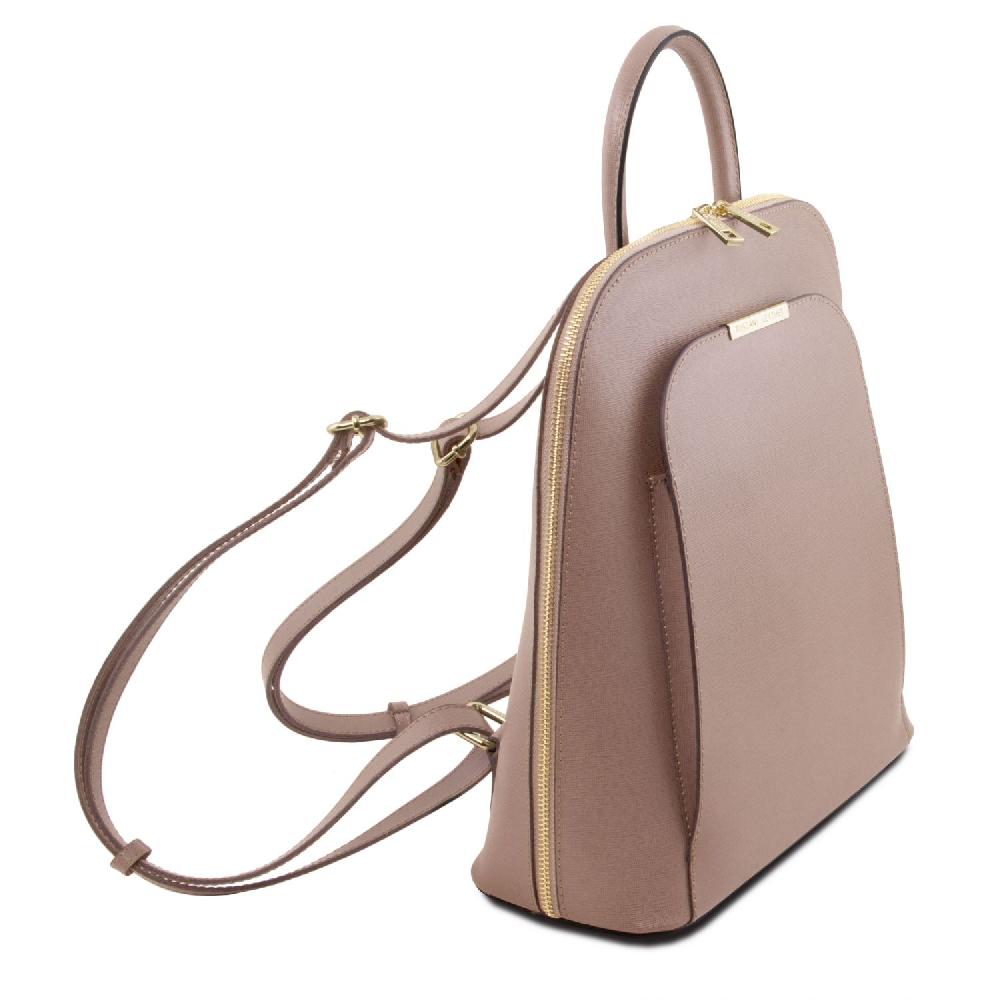 Tuscany Leather Zaino da Donna in Pelle Saffiano Offerta esclusiva
