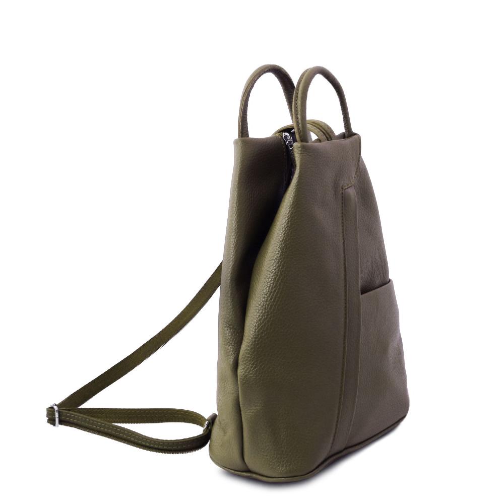 Tuscany Leather Zaino in Pelle Morbida Offerta Pasqua