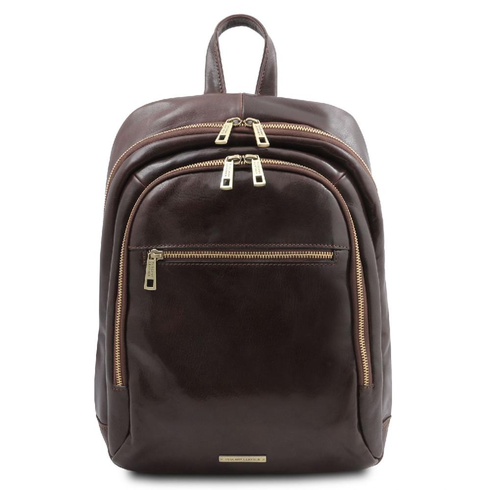 Tuscany Leather Zaino in Pelle 2 Scomparti Offerta Giorno del Papà