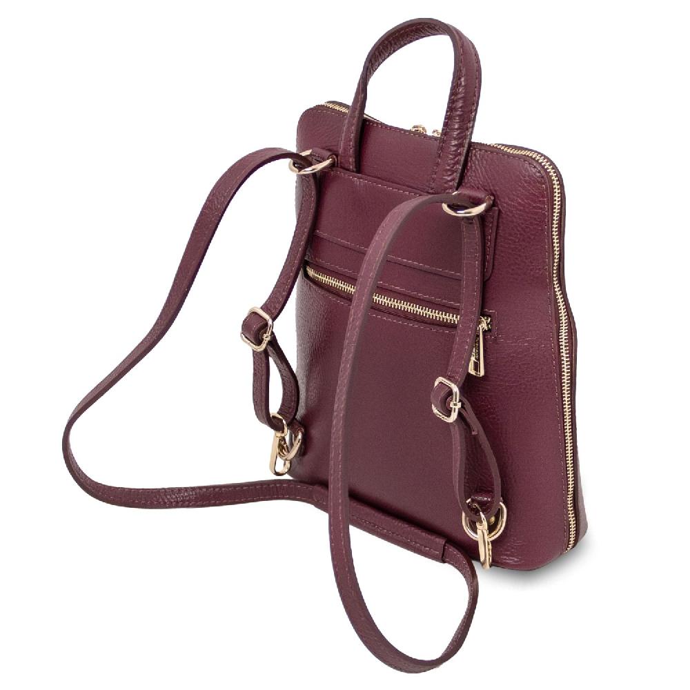 Tuscany Leather Zaino Piccolo da Donna in Pelle Vendita calda