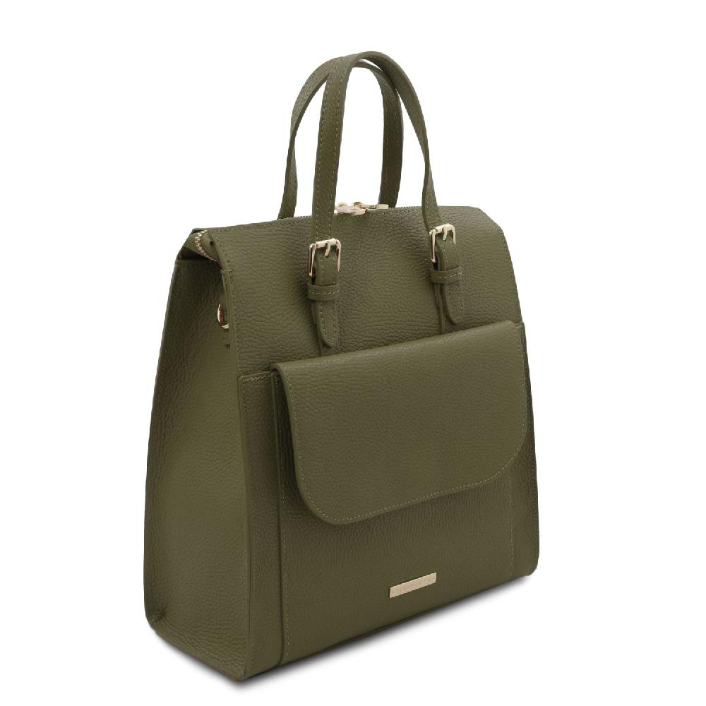 Tuscany Leather Zaino da Donna in Pelle Ritorno libero