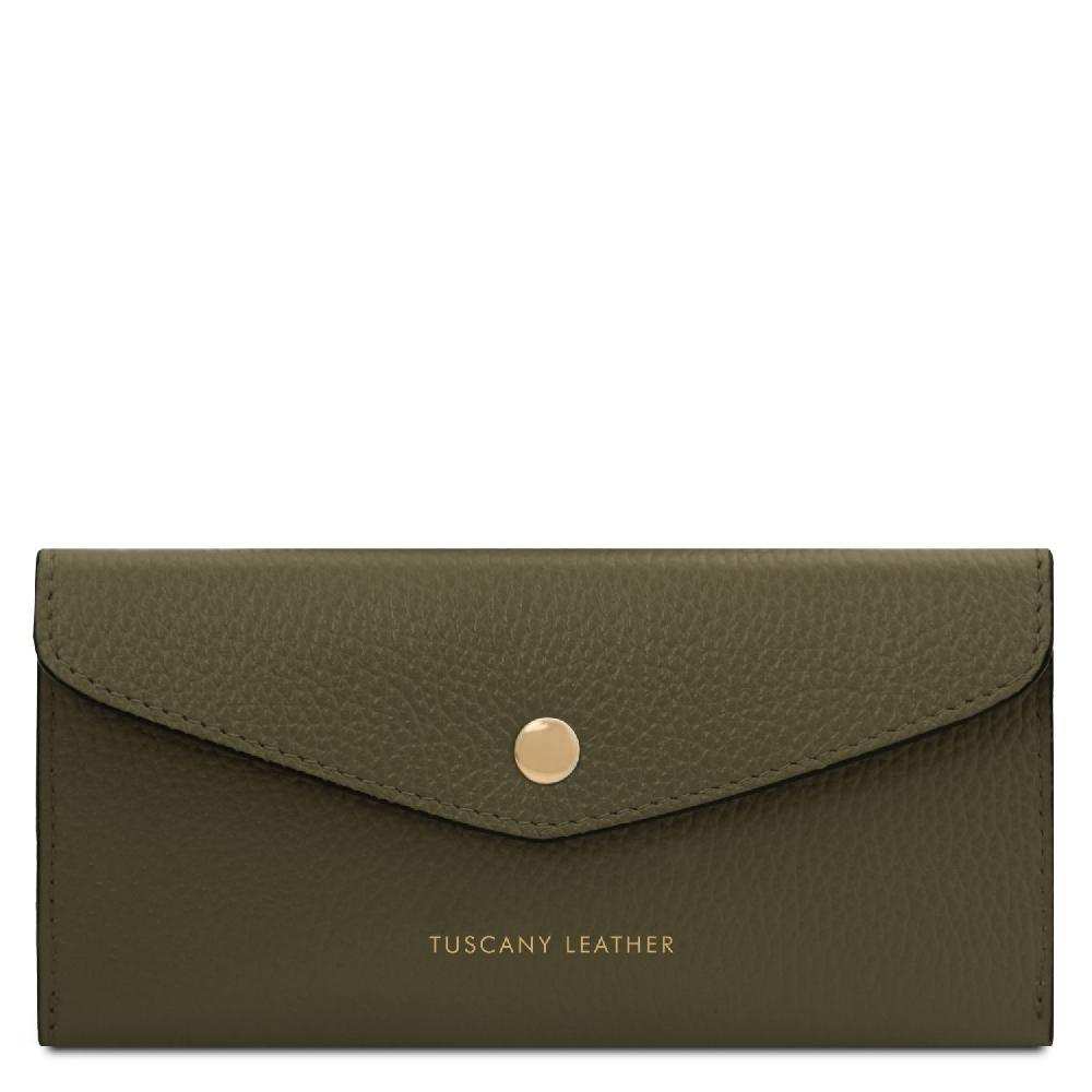 Tuscany Leather Portafoglio a Busta in Pelle Enormi sconti