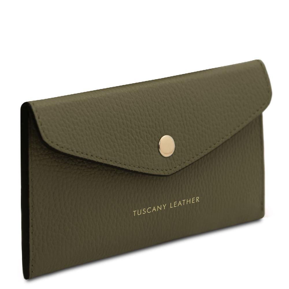 Tuscany Leather Portafoglio a Busta in Pelle Enormi sconti