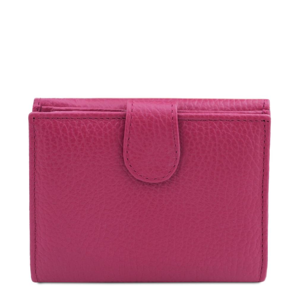 Tuscany Leather Esclusivo Portafoglio da Donna 3 Ante con Portaspiccioli in Pelle Sconti questo mese