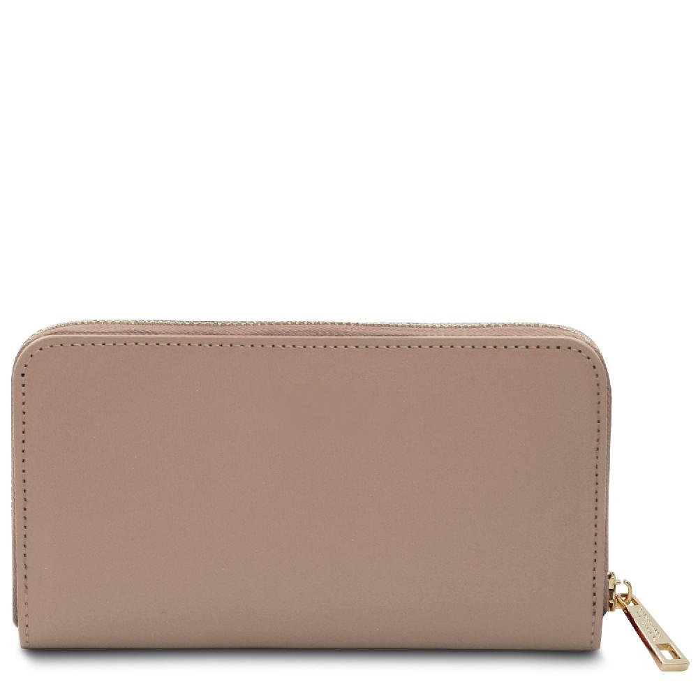 Tuscany Leather Esclusivo Portafogli in Pelle zip Around In Linea