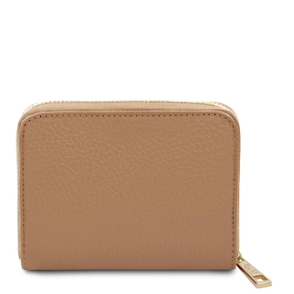 Tuscany Leather Esclusivo Portafogli in Pelle zip Around Spedizione Gratuita