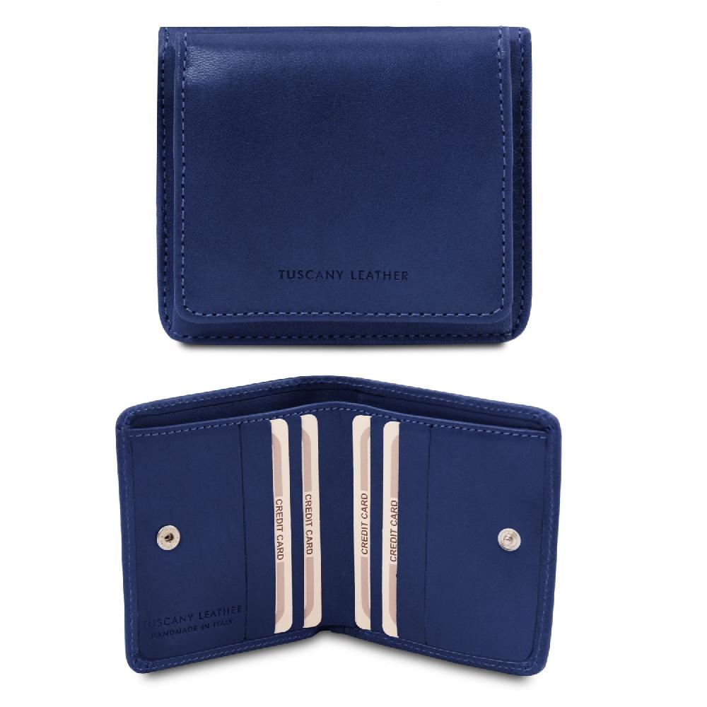 Tuscany Leather Esclusivo Portafogli in Pelle con Portamonete Acquista Ora