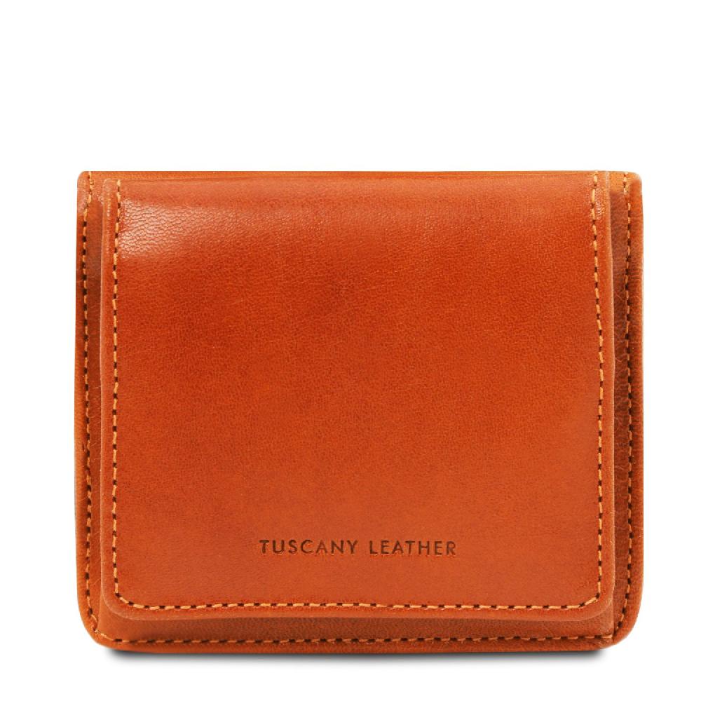 Tuscany Leather Esclusivo Portafogli in Pelle con Portamonete Fino Al -60%