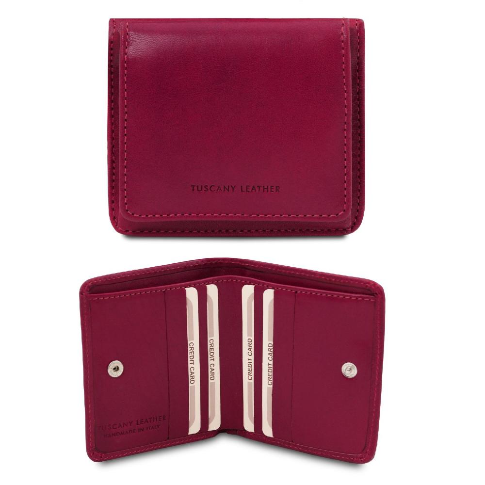 Tuscany Leather Esclusivo Portafogli in Pelle con Portamonete Shopping Online