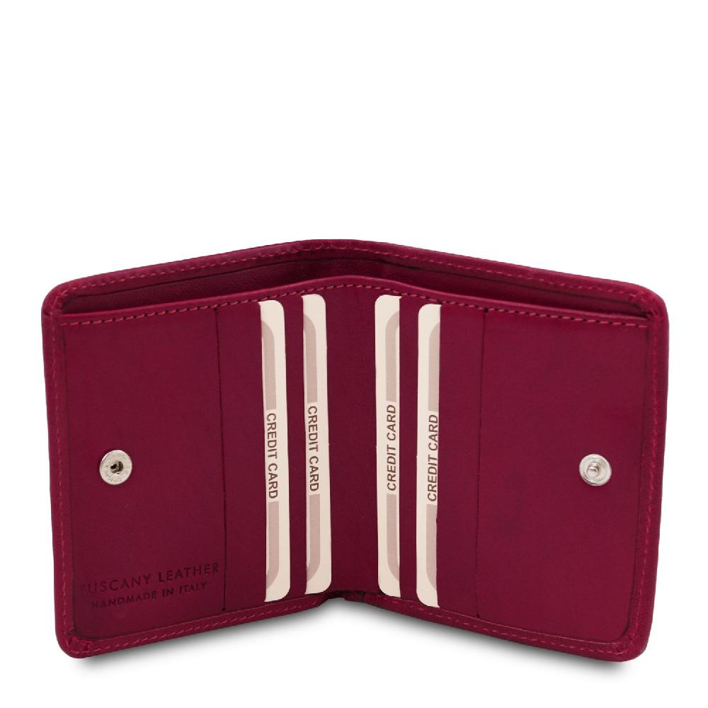 Tuscany Leather Esclusivo Portafogli in Pelle con Portamonete Shopping Online
