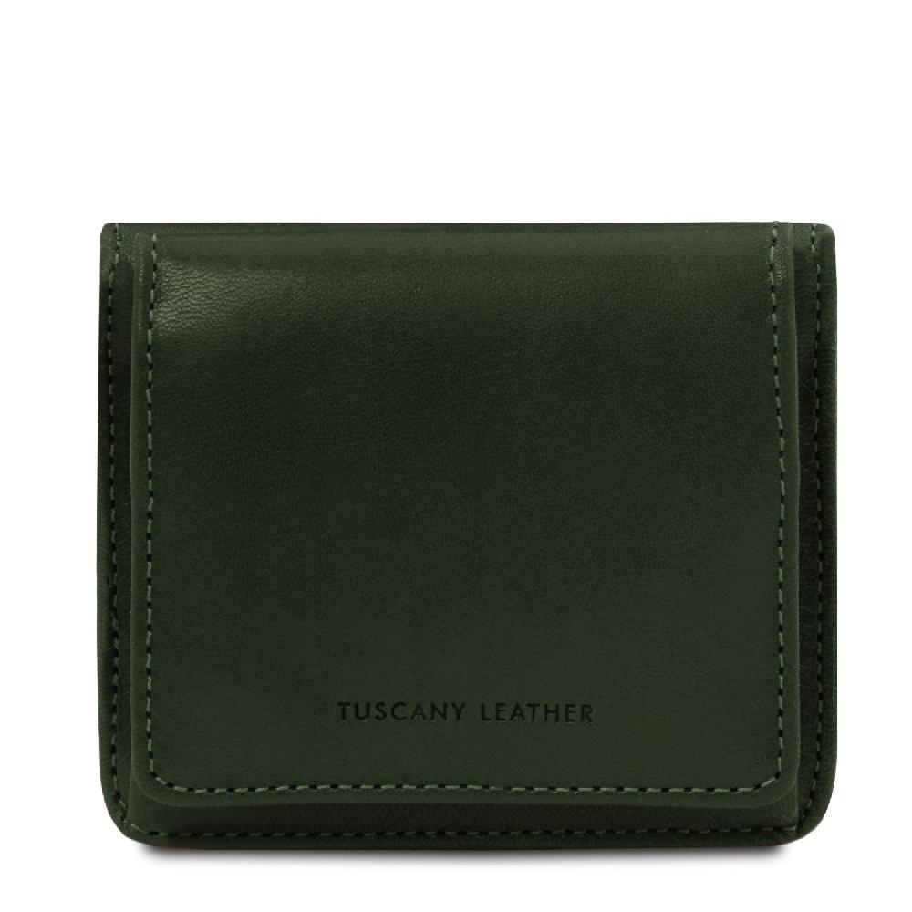 Tuscany Leather Esclusivo Portafogli in Pelle con Portamonete Affare Del Giorno