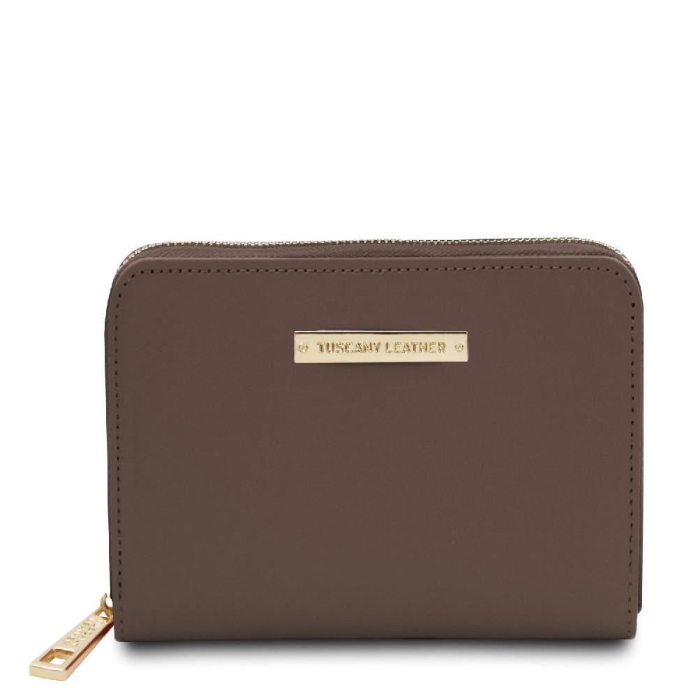 Tuscany Leather Esclusivo Portafogli in Pelle zip Around Convenienza
