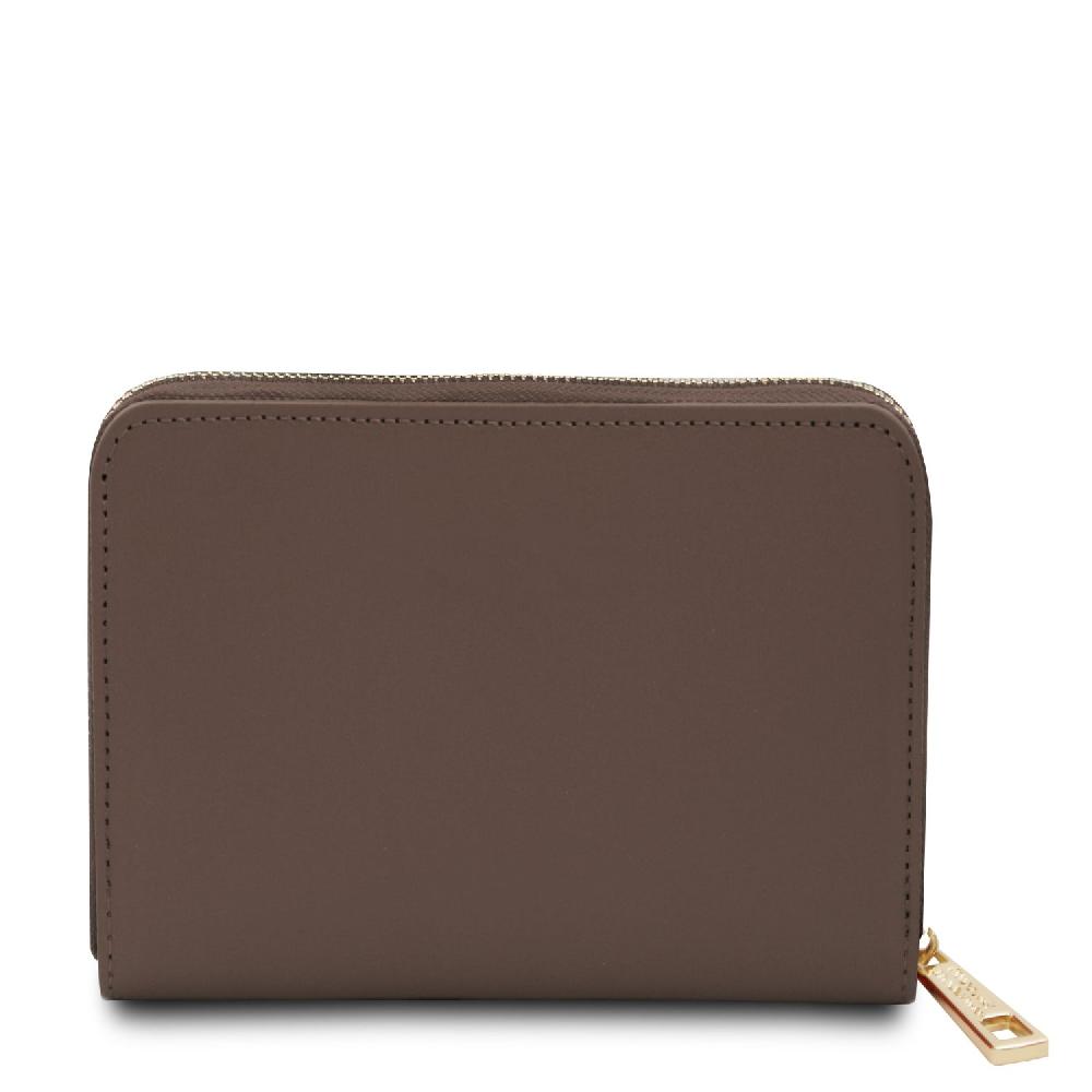 Tuscany Leather Esclusivo Portafogli in Pelle zip Around Convenienza