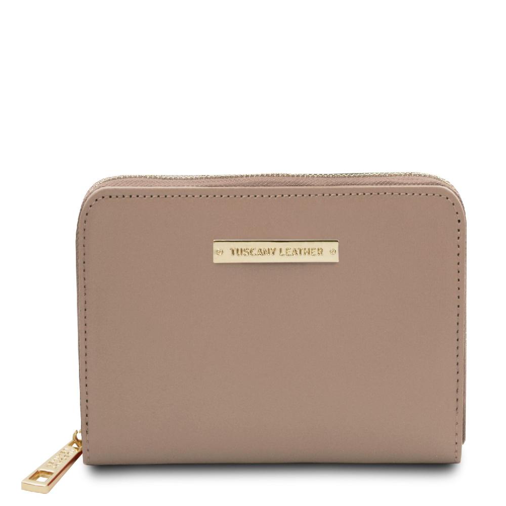 Tuscany Leather Esclusivo Portafogli in Pelle zip Around Novità