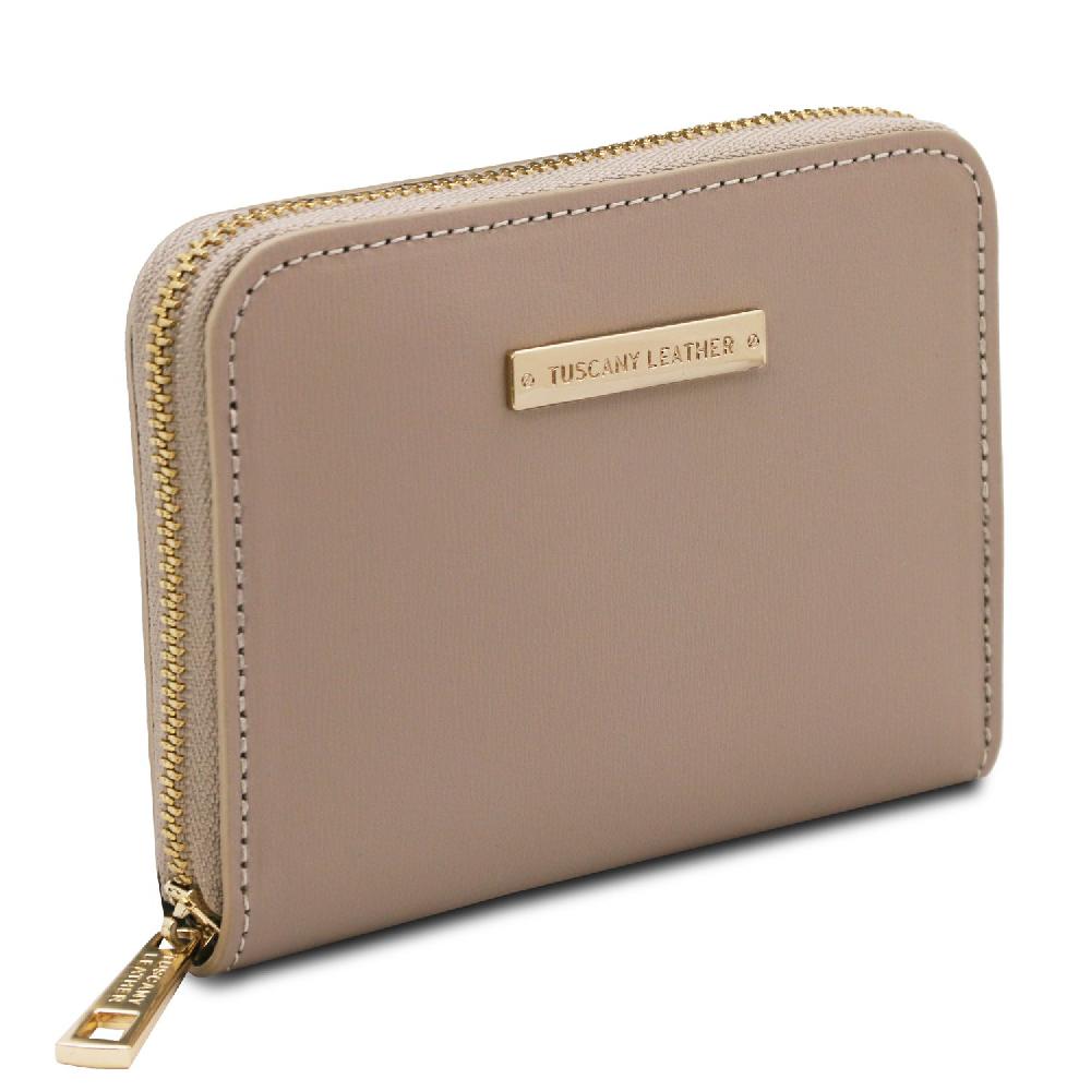 Tuscany Leather Esclusivo Portafogli in Pelle zip Around Novità