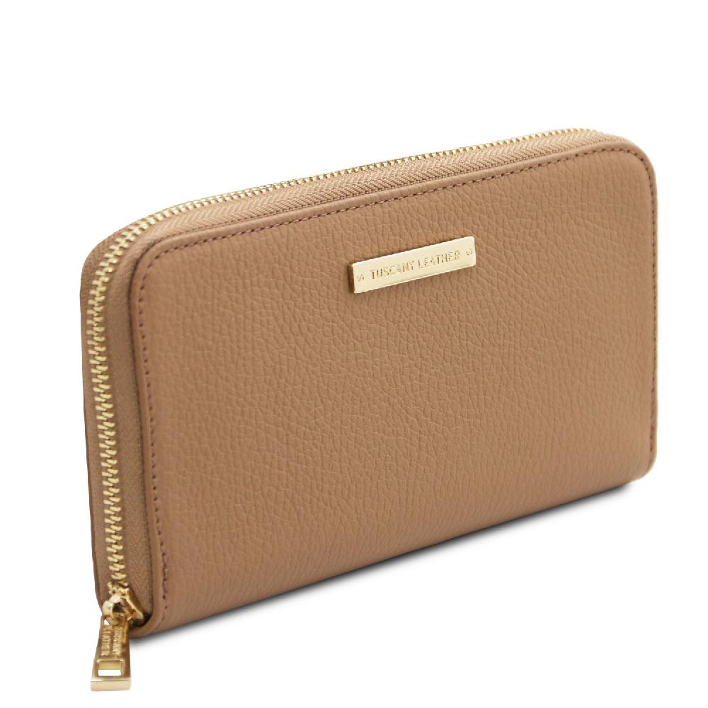 Tuscany Leather Esclusivo Portafogli in Pelle zip Around Online