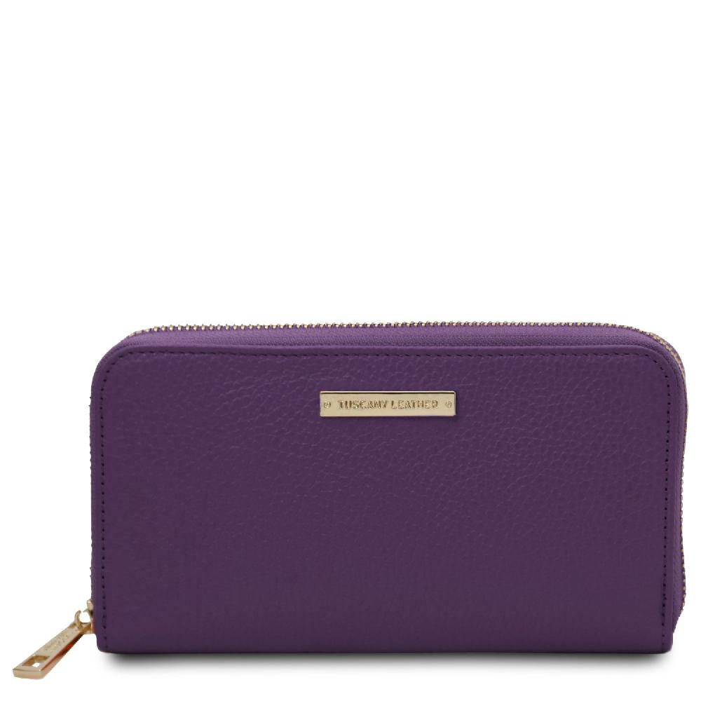 Tuscany Leather Esclusivo Portafogli in Pelle zip Around Hotsell