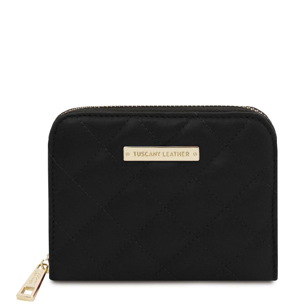 Tuscany Leather Esclusivo Portafogli in Pelle Morbida zip Around Vendite Flash