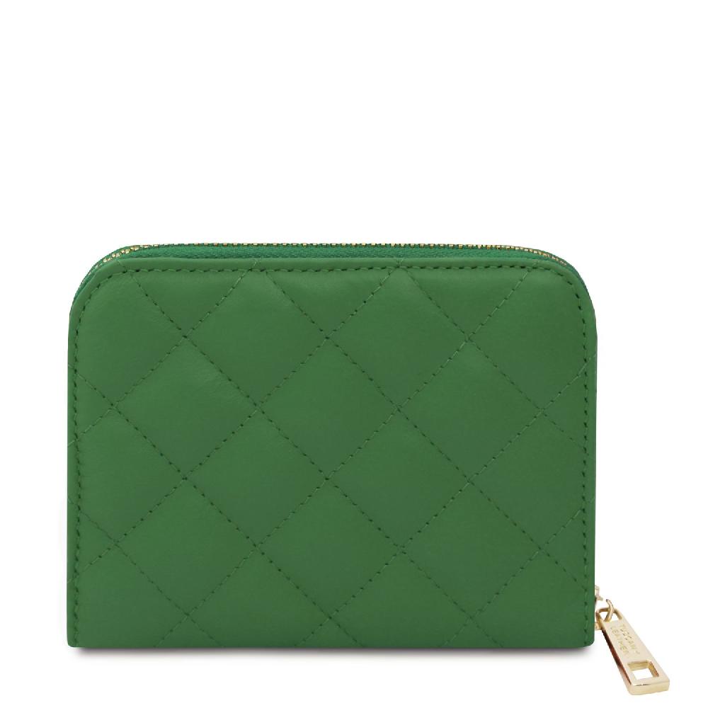 Tuscany Leather Esclusivo Portafogli in Pelle Morbida zip Around Negozio online di fabbrica