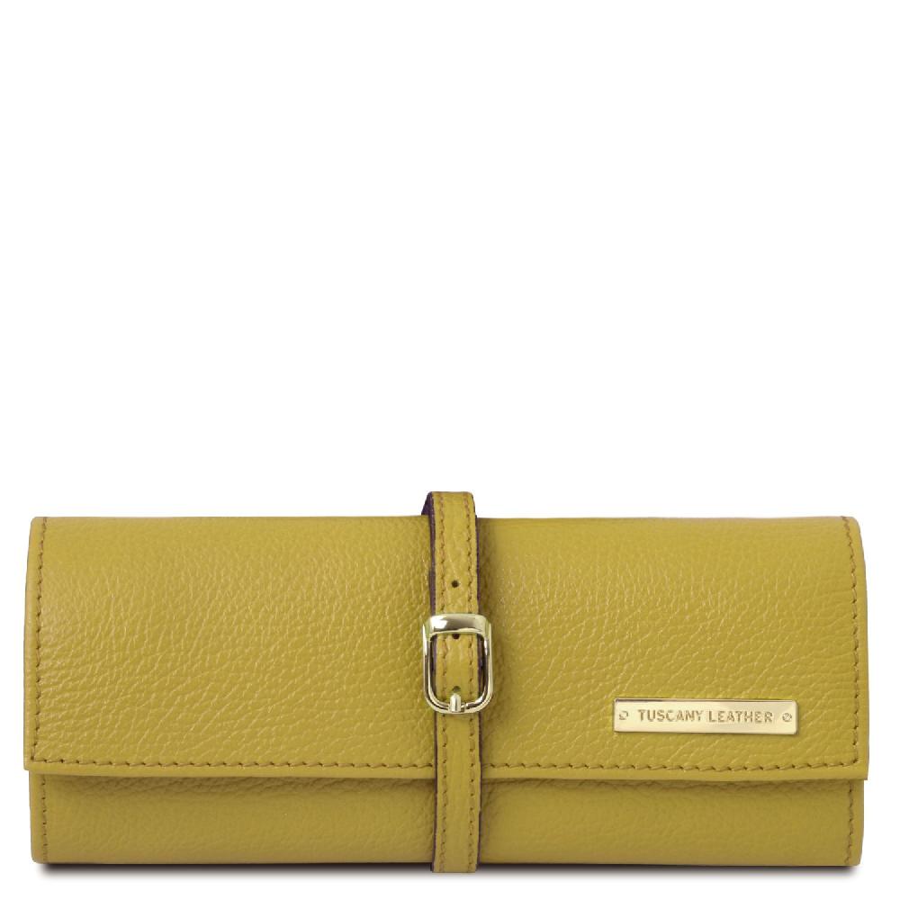 Tuscany Leather Portagioie in Pelle Morbida Offerta Pasqua