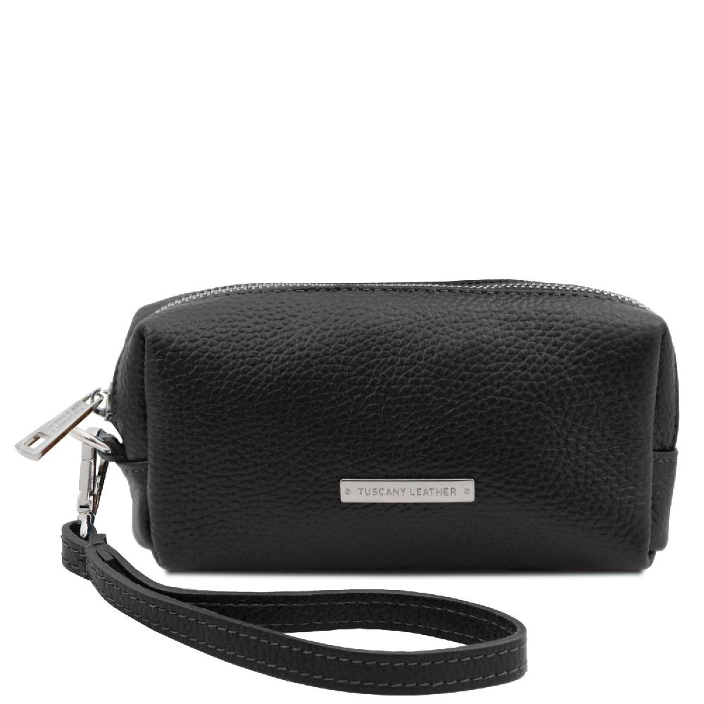 Tuscany Leather Trousse in Pelle Morbida Offerta Giorno del Papà