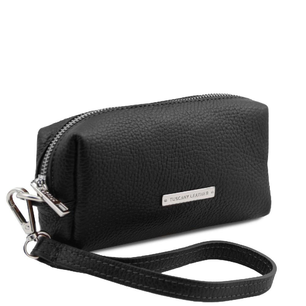 Tuscany Leather Trousse in Pelle Morbida Offerta Giorno del Papà